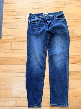 Kut from the Kloth Indigo Blue Straight-Leg Jeans